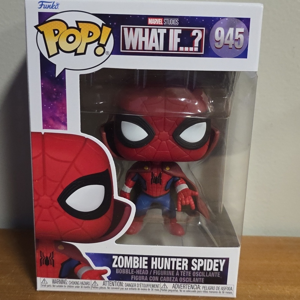 Funko Pop Marvel What If Zombie Hunter Spidey